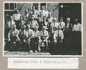 Danske nazister på DNSAP-lederskole i Nykøbing Falster